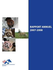 Rapport annuel 2007-2008